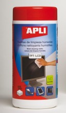 Ostatní - Čistící utěrky APLI TFT/LCD