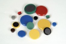 Ostatní - Magnet barevný 24 mm
