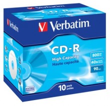 Ostatní - CD-R Verbatim 80min, 700MB, 52x, jewel case
