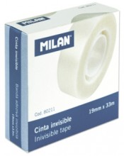 Ostatní - Páska lepící 19 mm x 33 m Invisible Milan