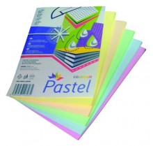 Ostatní - Barevný papír IQ A4/80g 5x50 PASTEL