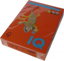 Ostatní - Barevný papír IQ A4 ZR09 cihlově červená