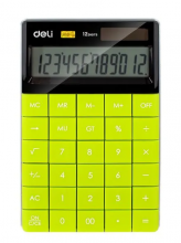 Deli - Kalkulačka DELI E1589 Zelená