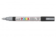 Posca - PC-3M akryl.popisovač POSCA, 0,9-1,3 stříbrný