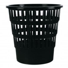 Office products - Odpadkový koš perforovaný 16 l PP, černý